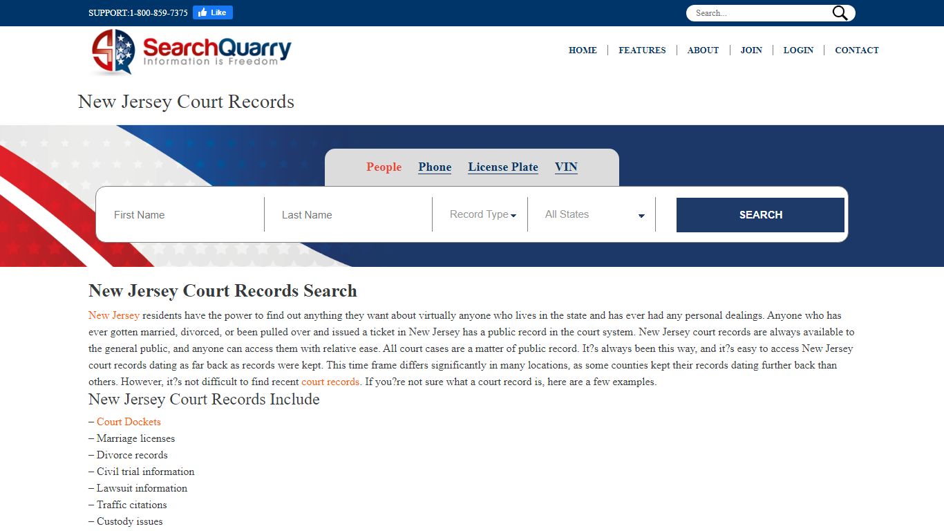 New Jersey Court Records - SearchQuarry